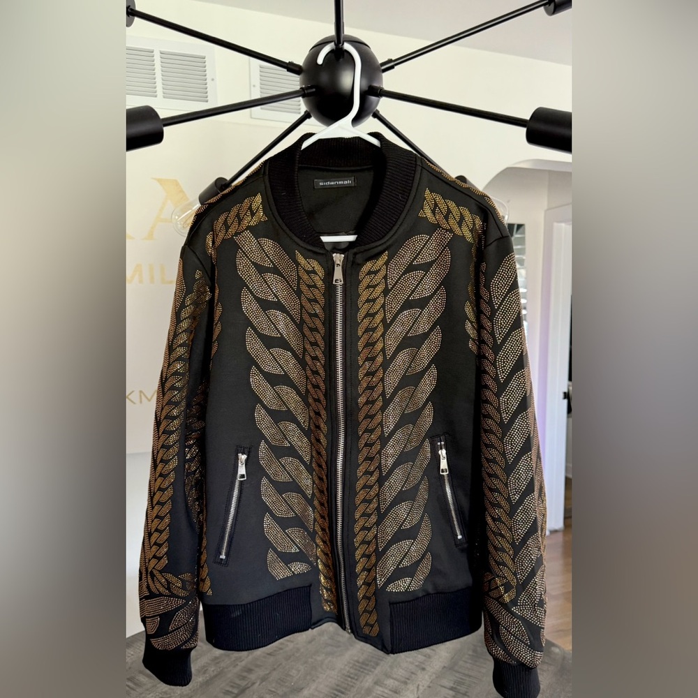 Black and Gold Performance Jacket